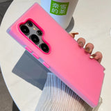 Candy Color Matte Jelly Phone Samsung Case