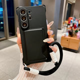 Braided Crossbody Strap Lanyard Phone Case For Samsung Galaxy