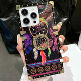 Luxury Print Plated Flower Samsung Galaxy Cases - CaseShoppe For Samsung S23 / 4