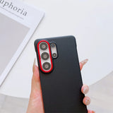 Leather Frameless Ultra Thin Magnetic Samsung Case