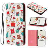 Christmas Leather Covers Samsung Galaxy Cases