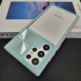 Transparent Hard Samsung Galaxy Cases with Camera Shutter