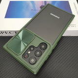 Transparent Hard Samsung Galaxy Cases with Camera Shutter