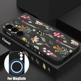 Flower Magsafe Soft Samsung Case