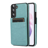 Wallet Card Shock Flip Samsung Galaxy Cases - CaseShoppe For Samsung S23 Ultra / Green