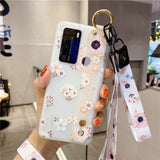 Luxury 3D Relief Flower Samsung Galaxy Cases - CaseShoppe For Samsung S23 / 0H4 / With two lanyards