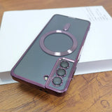 Plating Luxury For Magsafe Samsung Case - CaseShoppe Samsung S23 Ultra / Purple