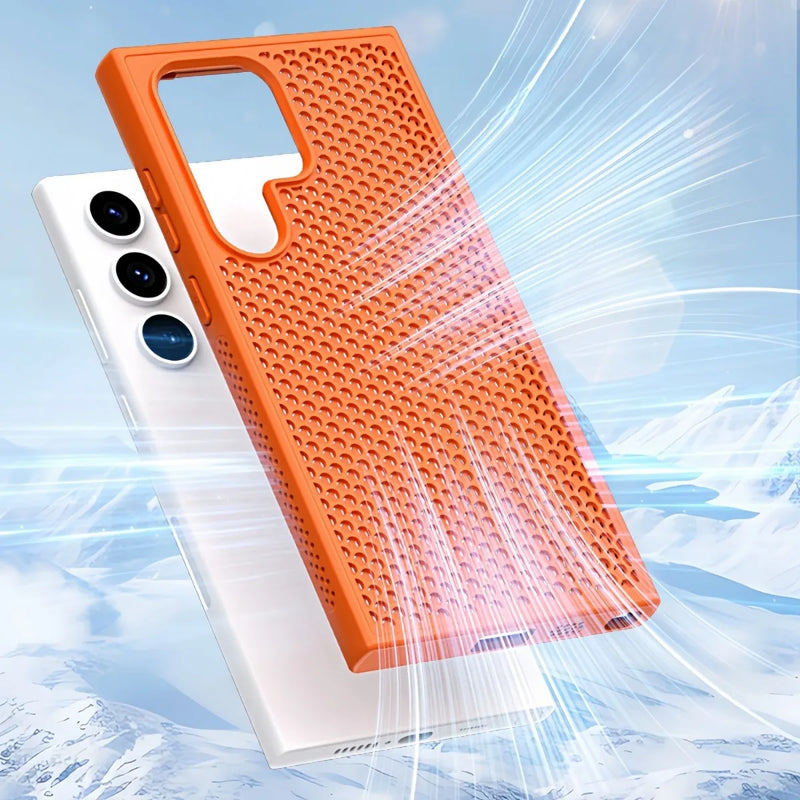Luxury Heat Dissipation Breathable Samsung Cases CaseShoppe Luxury Heat Dissipation Breathable Samsung Cases CaseShoppe