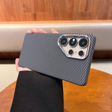 Carbon Fiber Magnetic Samsung Case