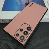 Luxury Matte Texture Samsung Galaxy Cases - CaseShoppe For Samsung S22 / Pink