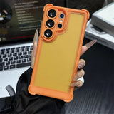 Matte Skin Feel Camera Protection Case For Samsung Galaxy