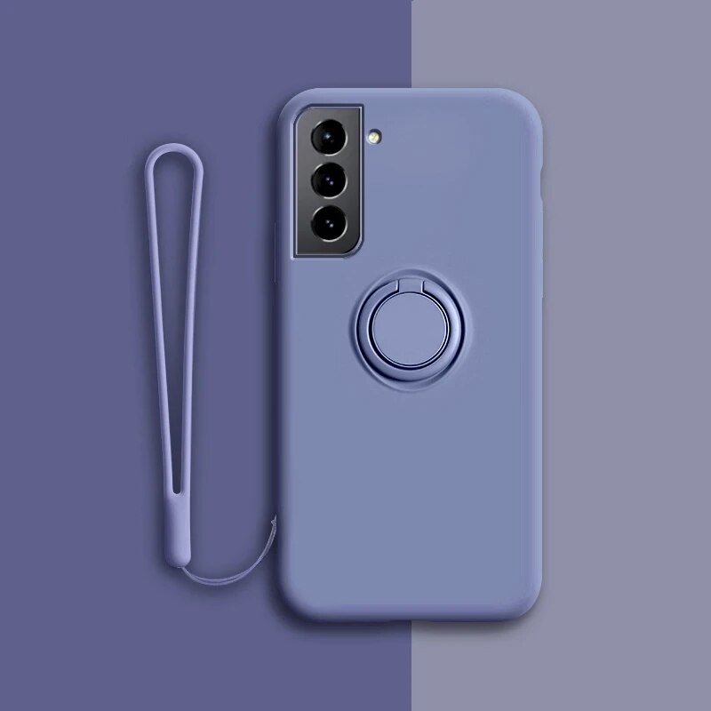 Modern Soft Silicone Magnetic Samsung Case