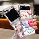 Luxury Oil Painting Samsung Flip Cases