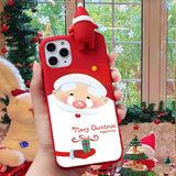 Christmas 3D Bear Santa Reindeer Samsung Galaxy Cases