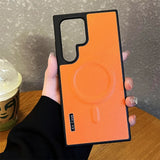 Urban Shield Samsung Case - CaseShoppe Samsung S24 Ultra / Orange