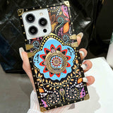 Luxury Print Plated Flower Samsung Galaxy Cases - CaseShoppe