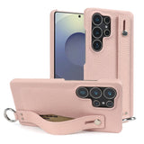 Wristband Strap Leather Samsung Cover