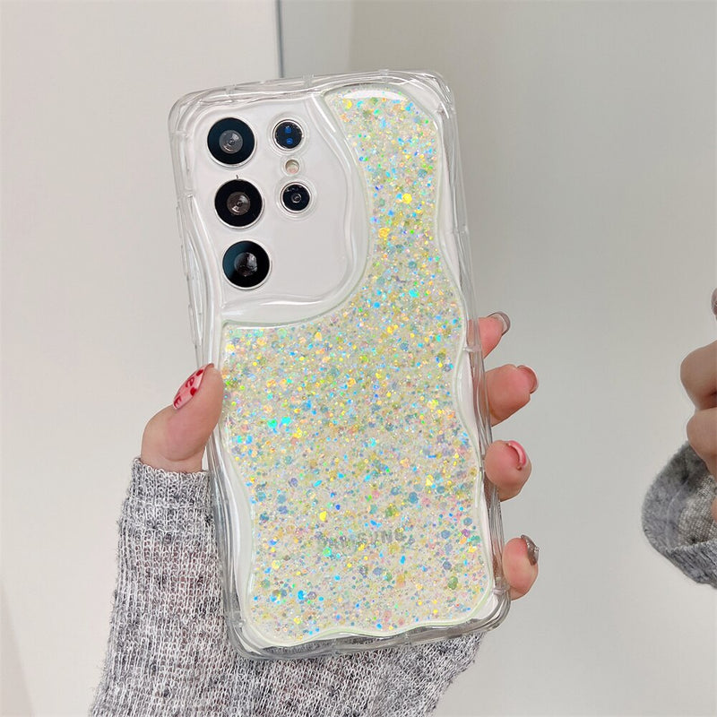 Luxury Glitter Clear Samsung Galaxy Cases - CaseShoppe