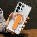 Card Holder Bumper Magnetic Case For Samsung