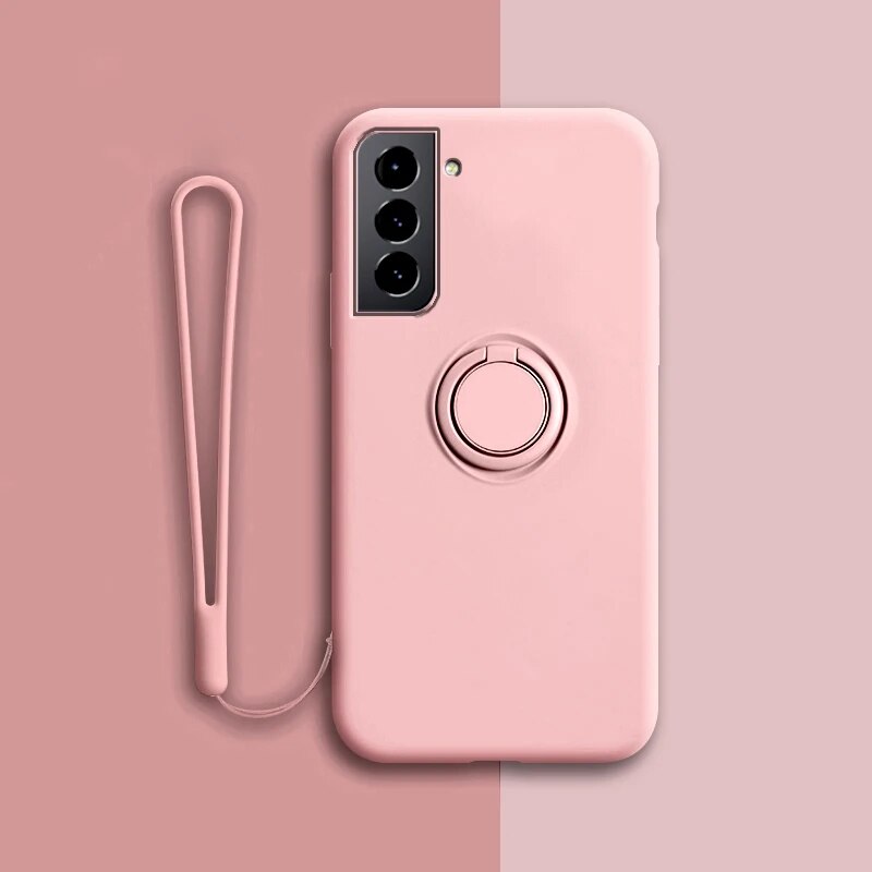 Modern Soft Silicone Magnetic Samsung Case