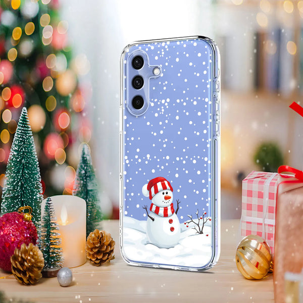 Christmas Reindeer Snowman Samsung Galaxy Cases