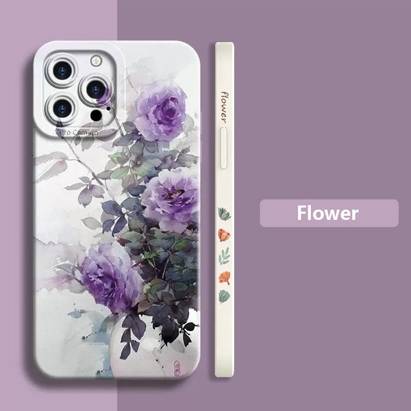 Watercolor Flower Plant Samsung Galaxy Cases - CaseShoppe For Samsung S23 Ultra / 6