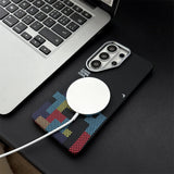 Magsafe Carbon Texture Samsung Case