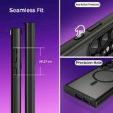 Matte Magnetic Translucency Samsung Cases