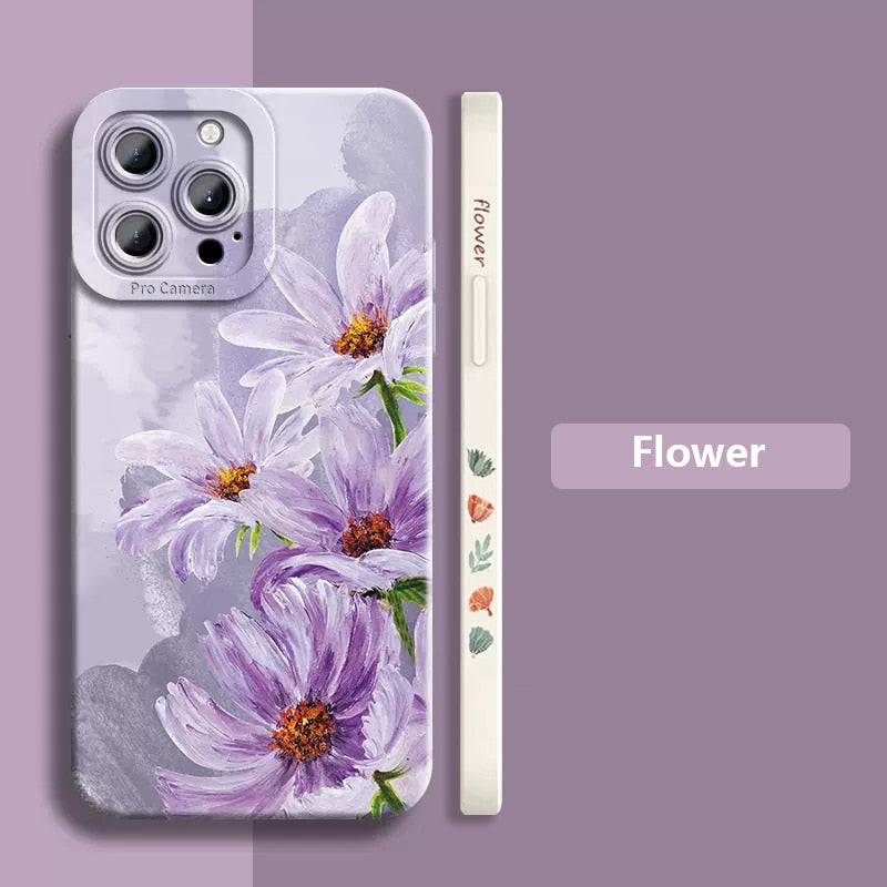 Watercolor Flower Plant Samsung Galaxy Cases - CaseShoppe For Samsung S23 Ultra / 5
