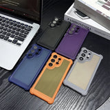 Matte Skin Feel Camera Protection Case For Samsung Galaxy