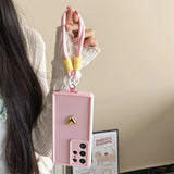 3D Gold Heart Love Samsung Galaxy Case