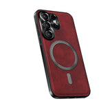 Leather Magnetic Samsung Galaxy Case