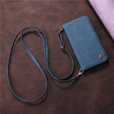 Leather Flip Samsung Galaxy Cases - CaseShoppe Samsung S23 Ultra / Blue