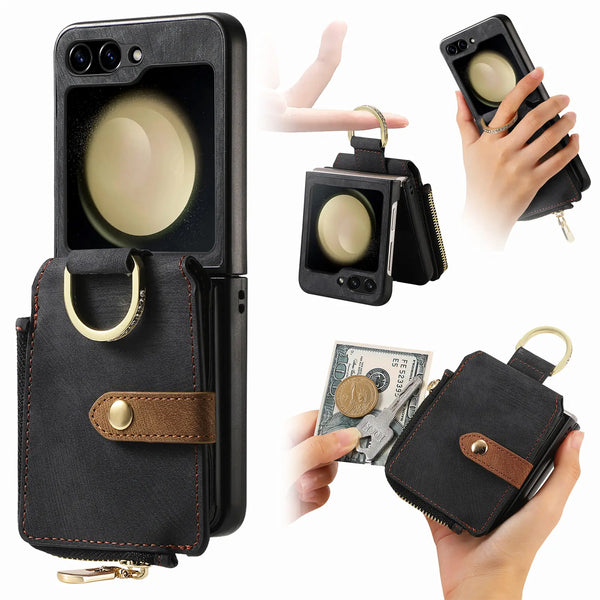 Luxury Card Holder Samsung Galaxy Z Flip Cases