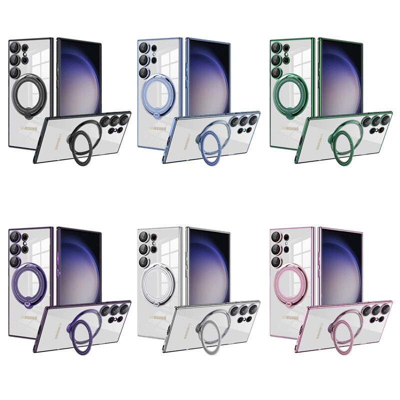 Transparent MagSafe Samsung Cases