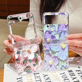 Luxury Oil Painting Samsung Flip Cases