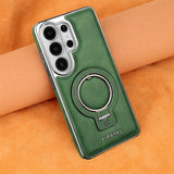 360 ° Rotating Bracket Leather Samsung Galaxy Case