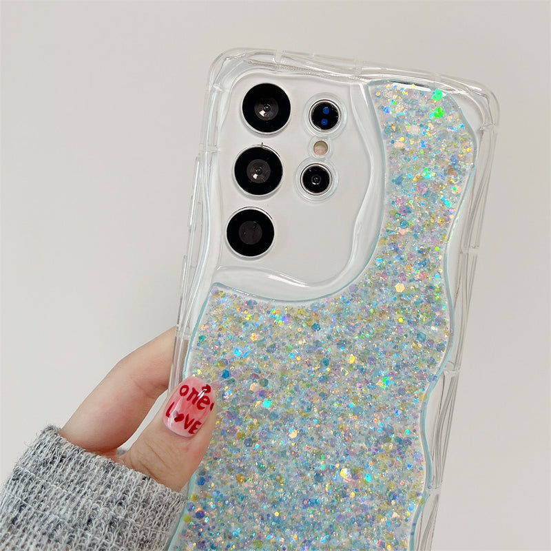 Luxury Glitter Clear Samsung Galaxy Cases - CaseShoppe