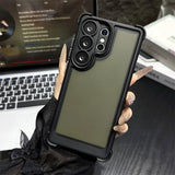 Matte Skin Feel Camera Protection Case For Samsung Galaxy