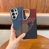Carbon Fiber Magnetic Samsung Case