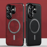 Leather Magnetic Samsung Galaxy Case