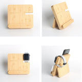 Wooden Wireless Charger for  Samsung S24 S23 S22