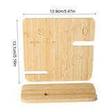 Wooden Wireless Charger for  Samsung S24 S23 S22