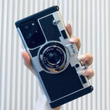 3D Vintage Camera Samsung Cases - CaseShoppe Samsung Note 20 / Black