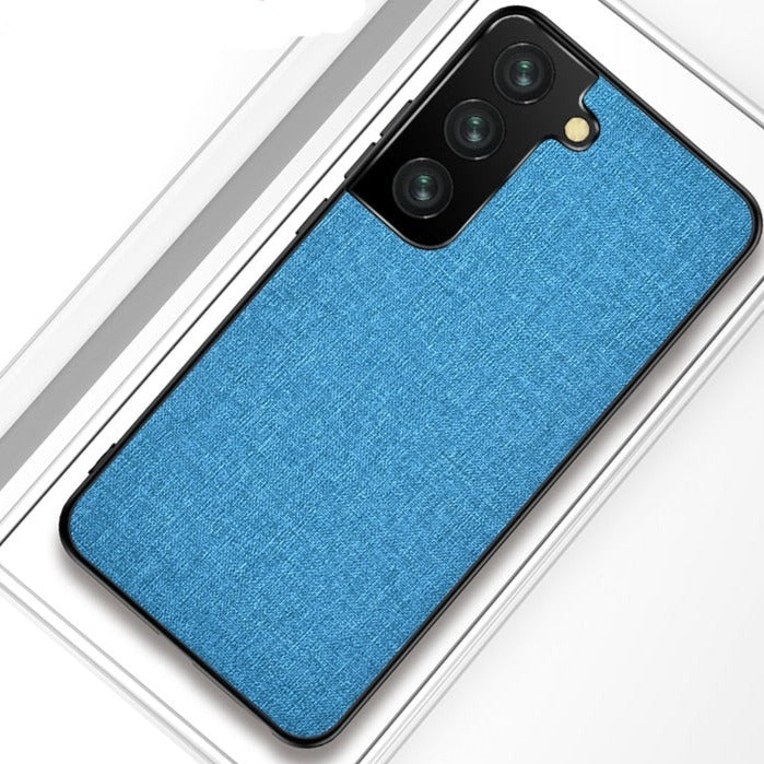 Slim Fabric Cloth Samsung Cases