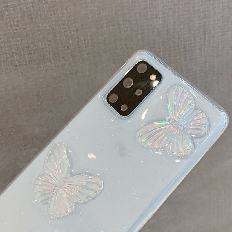 3D Glitter Butterfly Samsung Cases - CaseShoppe