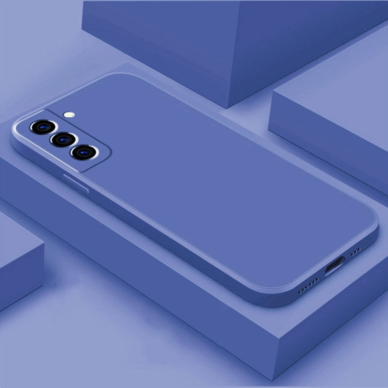 Elegant Liquid Silicone Samsung Case - CaseShoppe Samsung S20 / Blue