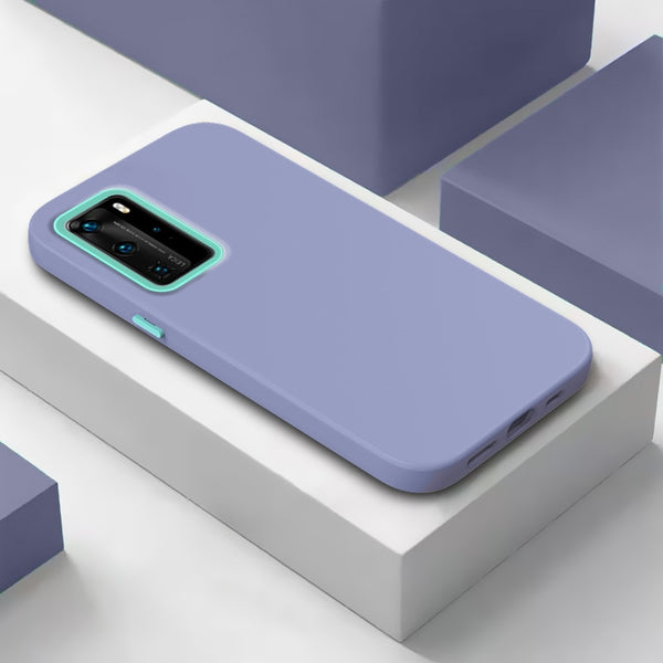 Cute Shockproof Liquid Silicone Samsung Cases - CaseShoppe Samsung Galaxy S23 Ultra / Purple