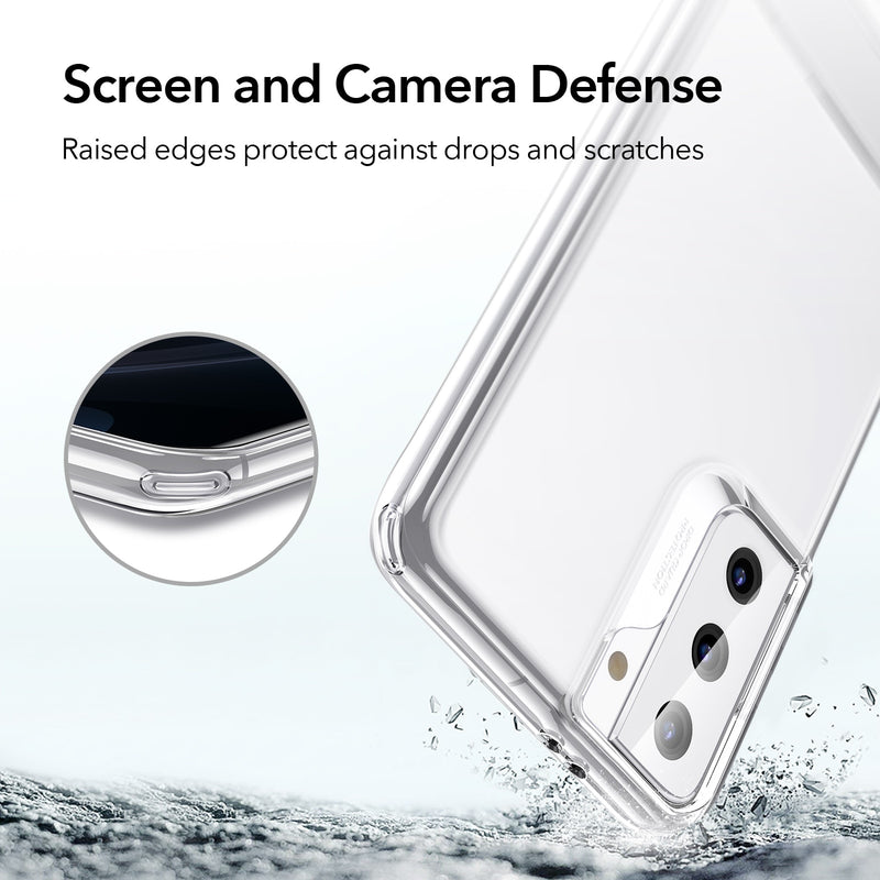 Super Cool Transparent Samsung Case with Kickstand