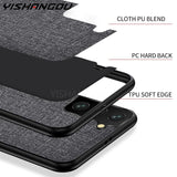 Slim Fabric Cloth Samsung Cases